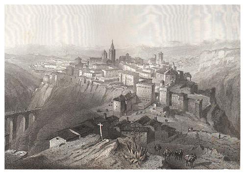 010-Cuenca-Voyage pittoresque en Espagne et en Portugal 1852- Emile Bégin