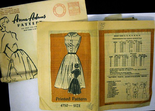 Vintage Anne Adams Printed Pattern 4750