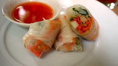 coast seafood - seafod vietnamese summer roll by foodiebuddha