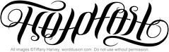 "Hold Fast" Ambigram