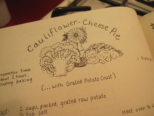 Cauliflower Cheese Pie Recipe