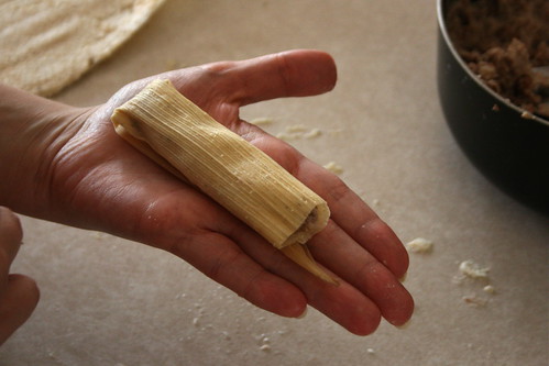 Tamale - rolled