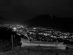 Trento in notturna