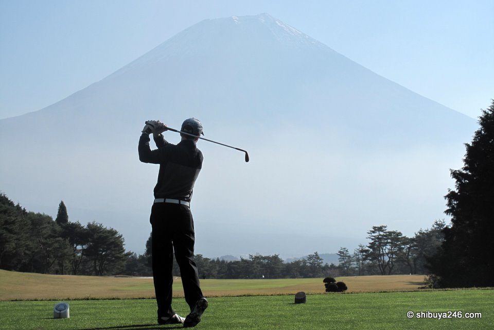 Golf at Mt Fuji