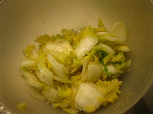 Salted chinese cabbage
