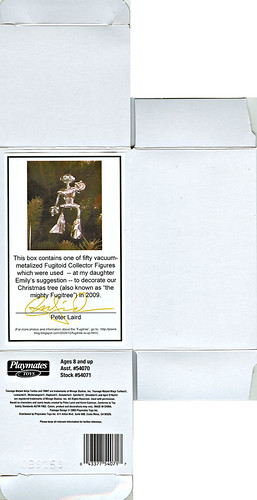 Teenage Mutant Ninja Turtles "Fugitoid" Collector Figure ;from Peter Laird's Fugitree { Signed by Laird }  .. box i (( 2009 ))