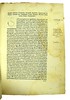 Manuscript initial and annotations in Commentarii in Juvenalem