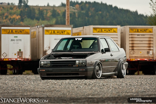 Jason's Bagged Mk2 Jetta Coupe 16v on Carbs 3668