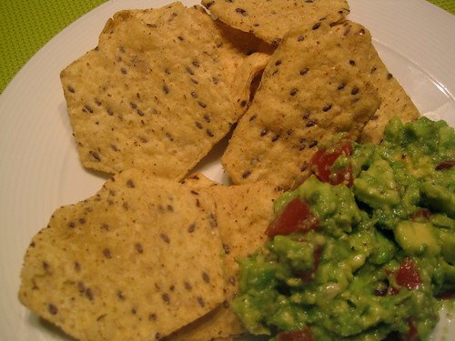 Multigrain Chips with Homemade Guac