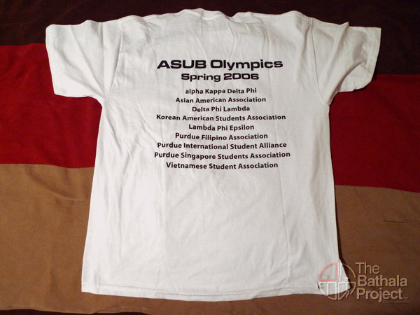 ASUB shirt 2006 (back)
