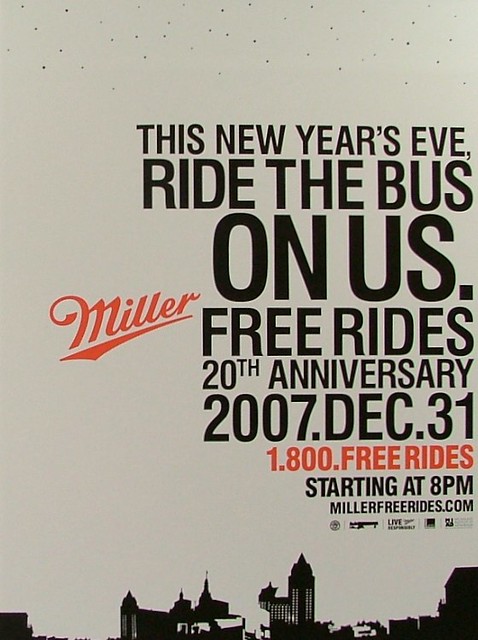 Ride the bus on us campaign- MIAD by MIAD Communication Design
