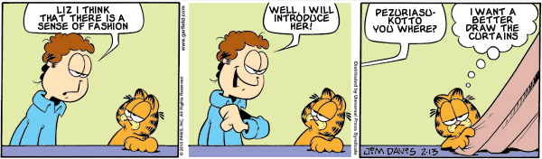 Garfield: Lost in Translation, February 13, 2010
