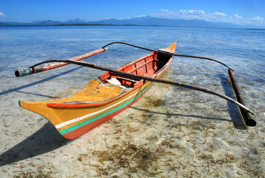 Boat in Honda Bay, Palawan, Philippines