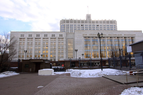 Weisses Haus, Regierungssitz von Russland in Moskau-10 ©  J