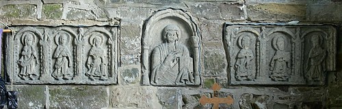 Anglo Saxon stone carving - Breedon-on-the-Hill