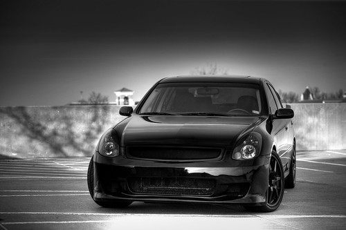 Infiniti G35 Blacked Out. of my dream lack out g35.