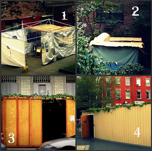 Sukkah Collage Numbered