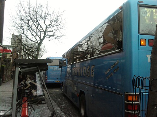 Bus Shelter Demolition, South Street, Exeter