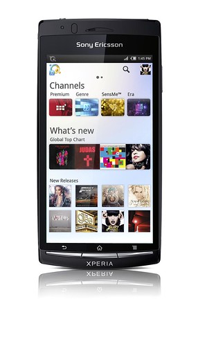 Xperia arc Music Unlimited
