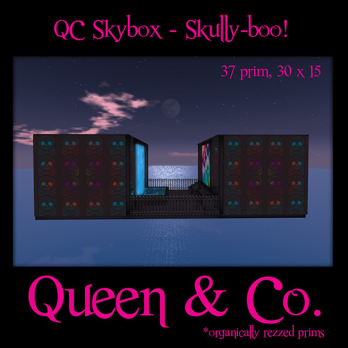 Queen & Co. - QC Skybox - Skully-boo!!