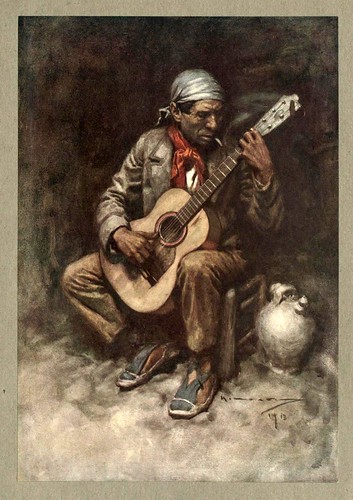 015- Un gitano granadino-An artista in Spain 1914- Michael Arthur C.