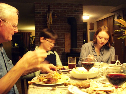Thanksgiving at the Bradstreet homestead