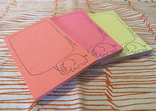 Elephant Talk Mini Notepad