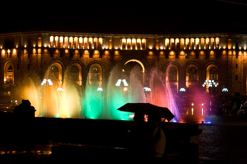Yerevan, Armenia, Singing Fountains
