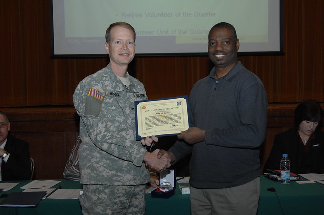 Volunteers recognized lauded for their contributions by USAG-Humphreys