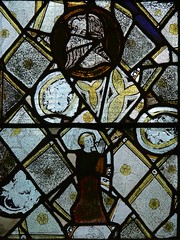 Early C14 stained glass