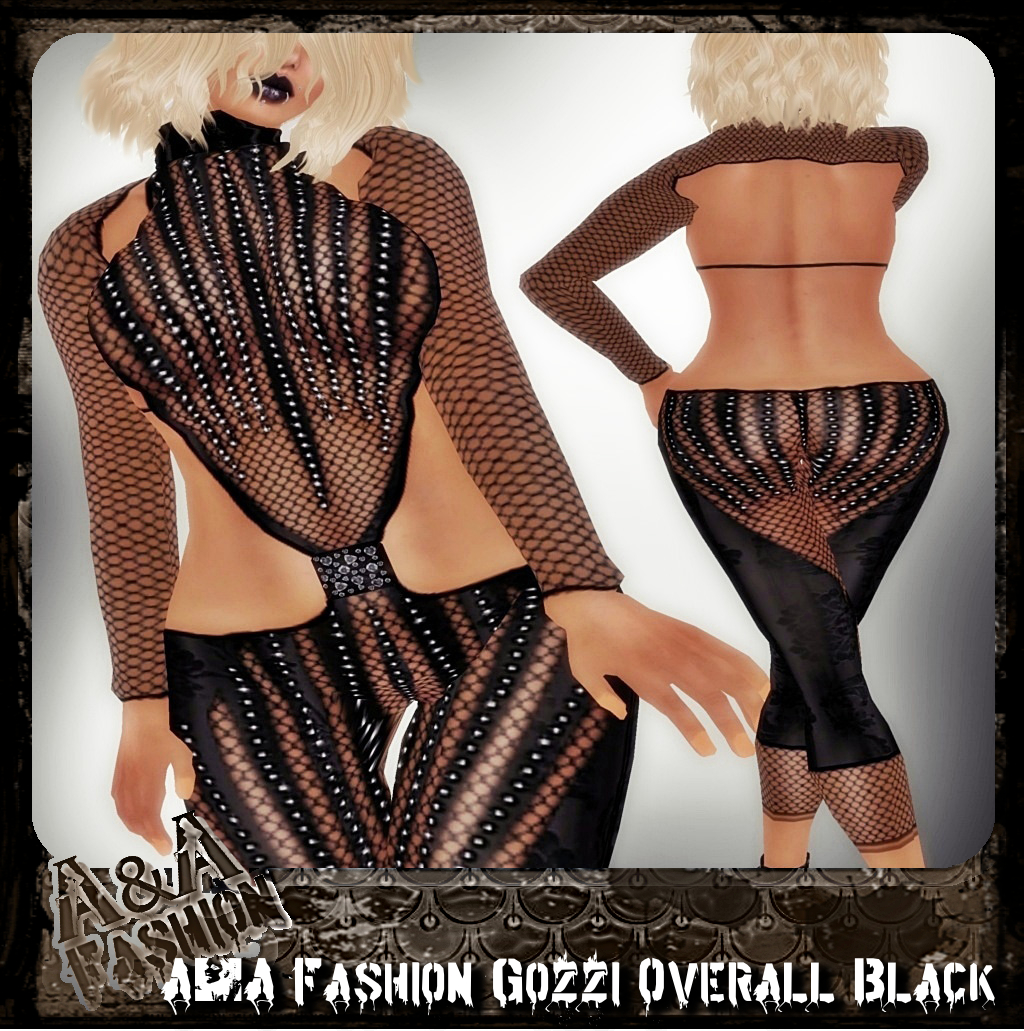 A&A Fashion Gozzi Overall black