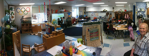 Kindergarten Center time (Maria Knee's classroom)