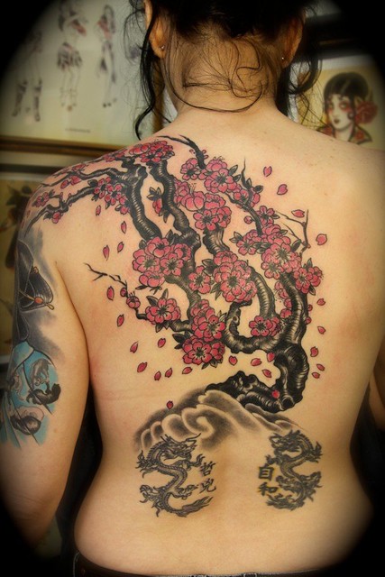 popular asian tattoo tribal