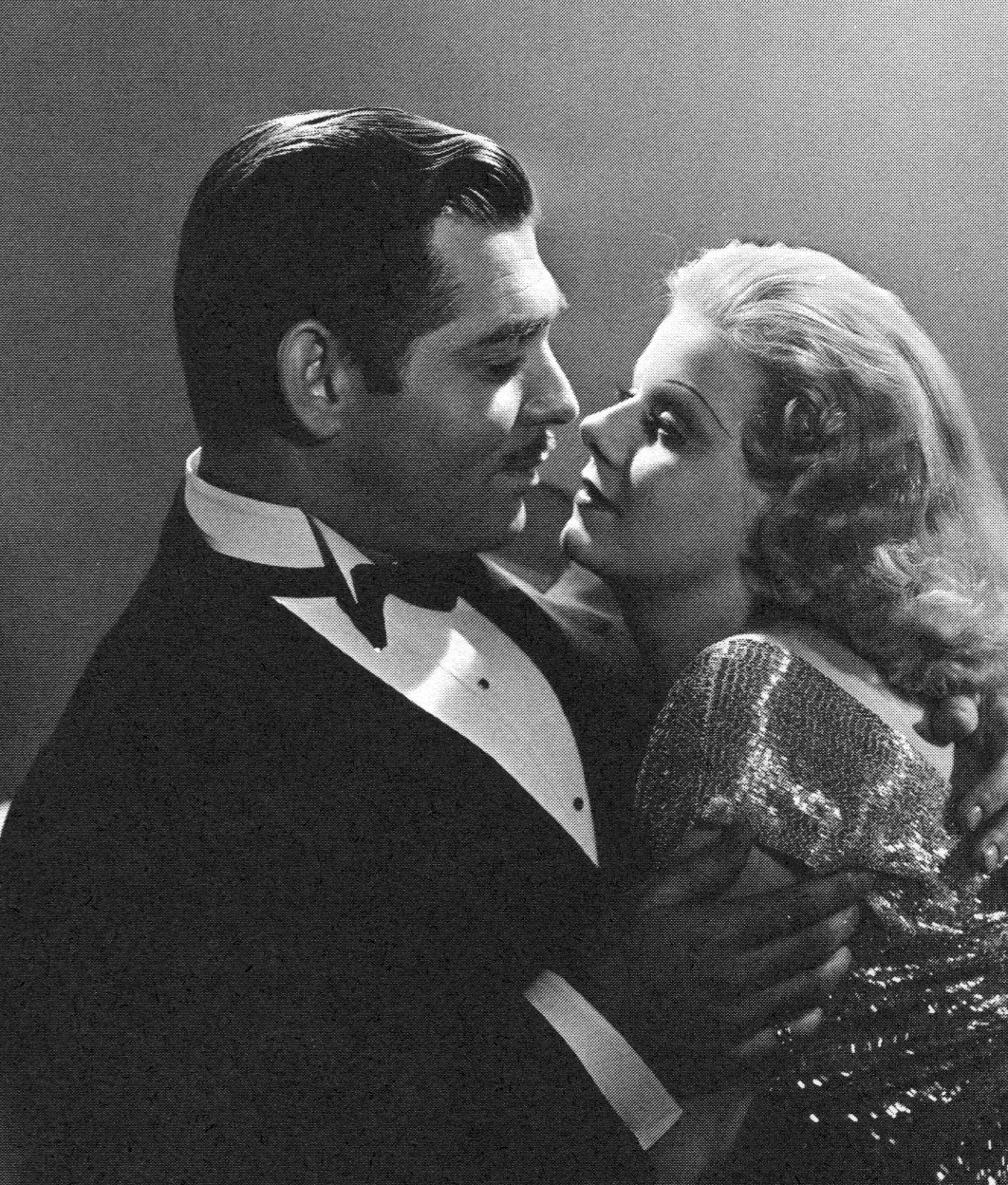 Clark Gable and Jean Harlow