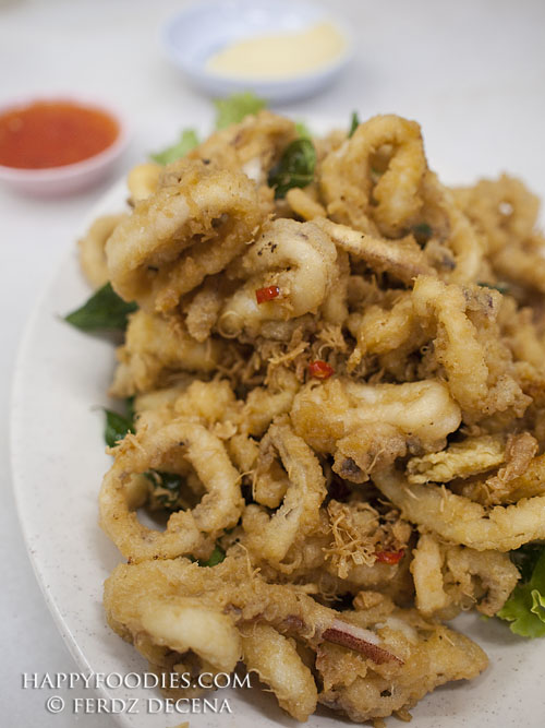 Maggie's Buttered Squid (SG$6, 8, 12)