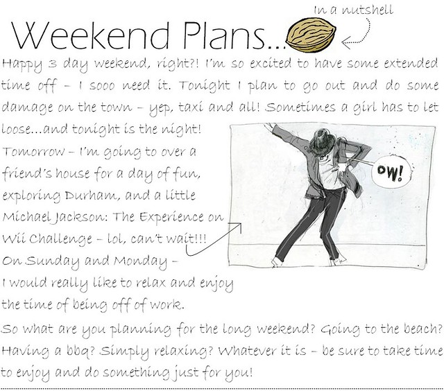 Weekend plans 5.27