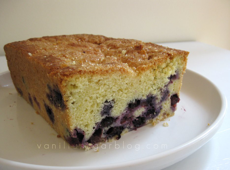 blueberry-creme fraiche loaf