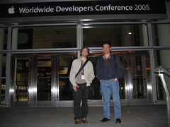 Jeff Biggus and I at WWDC 2005