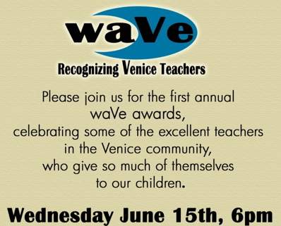 Venice Chamber of Commerce Teachers Awards