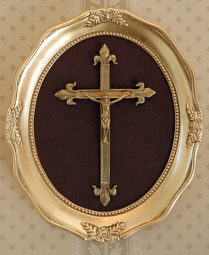 Chatillon - DeMenil House, in Saint Louis, Missouri, USA -  crucifix