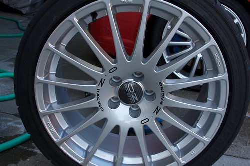 New OZ Superturismo before being mounted on the R32