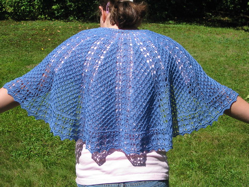 Starfall shawl