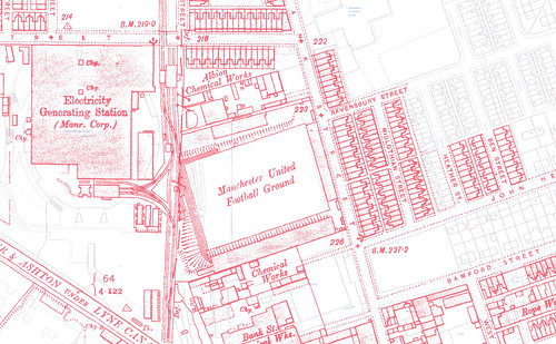 Bank Street Stadium map 1909/2009