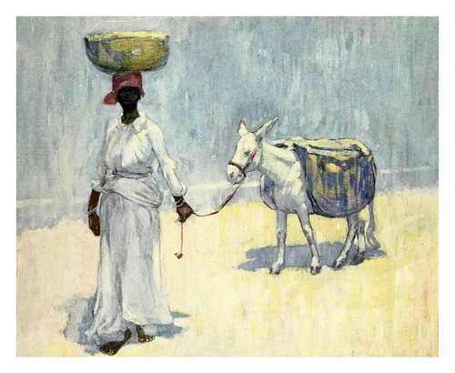 021-Camino al mercado en Jamaica-The West Indies 1905- Ilustrations Archibald Stevenson Forrest