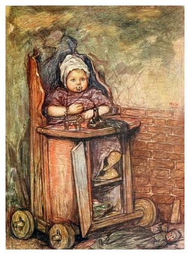 026-Un bebé en su silla-Holland (1904)- Nico Jungman
