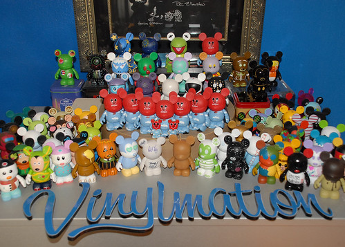My Currently Unorganized Vinylmation Collection