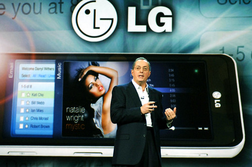 CES 2010 기조연설_LG 스마트폰(모델명:LG GW990) 최초 공개