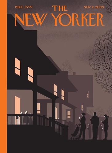 New Yorker Chris Ware Halloween cover