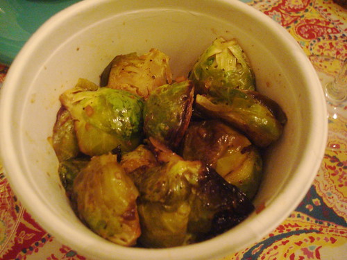 Mozza2Go's roasted brussel sprouts with prosciutto breadcrumbs