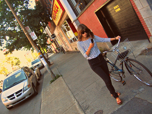 Girl + Her Bicycle